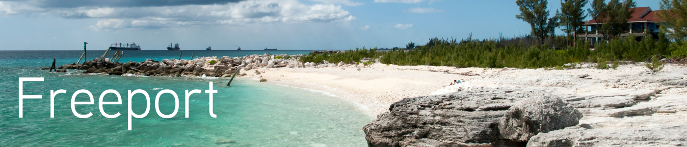 woman-snorkeling in freeport waters