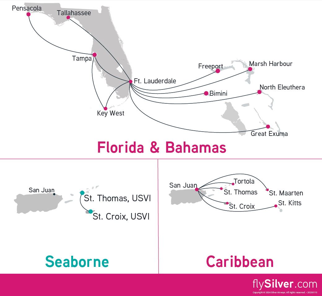 March 2025 Route Map